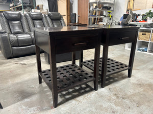 Ligna Furniture Wooden Nightstands (Set of 2)