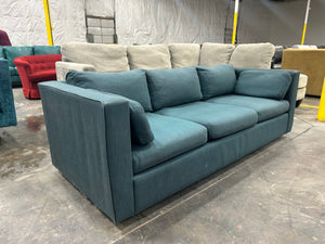 Contemporary Teal Sofa
