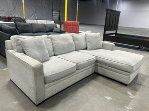 Jonathan Louis Light Gray Chaise Sectional