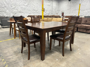 5-Pc Wooden Dining Set