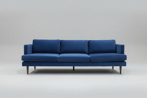 Joybird Preston Grand Sofa (Royale Cobalt)