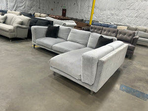 Light Gray IKEA Chaise Sectional