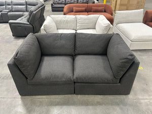 BRAND-NEW Miles Outdoor Modular Sofa (Speckled Charcoal)