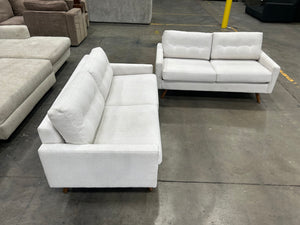 Joybird Hopson Apartment Sofa Set (Telly Pearl)