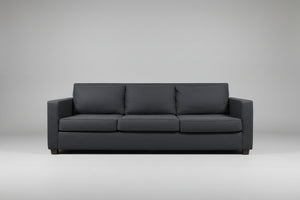 West Elm 96” Midnight Blue Henry Sofa