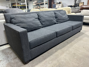 West Elm 96” Midnight Blue Henry Sofa