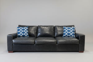Black Leather Sleeper Sofa