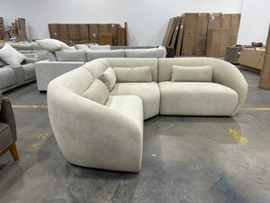 *Brand-New* Moe’s Home Amelia Warm White Sectional