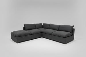 Albany Park Kova Pillow Cushion Pit (Slate Performance Linen)