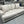 Contemporary Light Gray Oversize Sofa w/Pillows