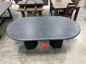 *Brand-New* Moe’s Home Sartoria Black Granite Dining Table