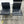Black Leather Counter Stools (Set of 4)