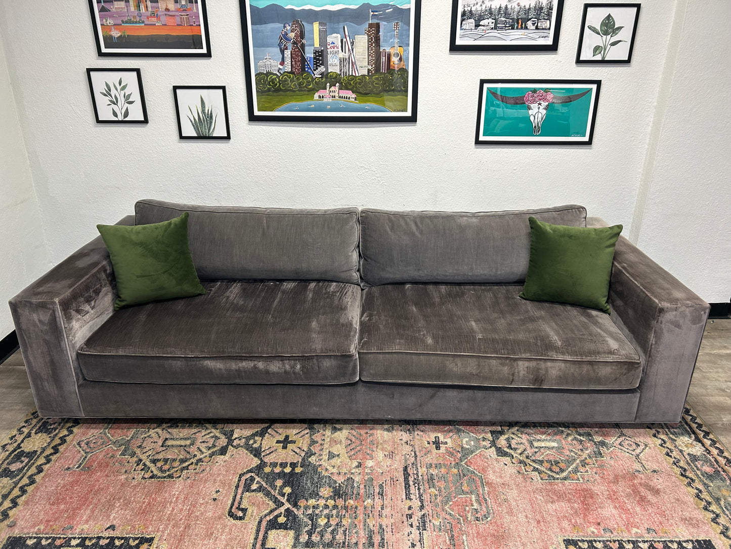 Russell Wilson’s Restoration Hardware Maddox Sofa