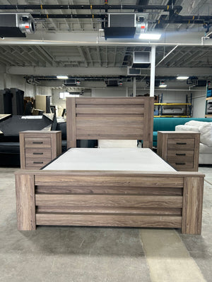 Ashley Queen Bedroom Set w/Nightstands & Box Spring