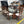 9-Pc Glass Dining Table & Maple Wood Chair Set