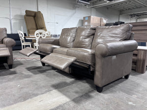 La-Z-Boy Leather Power Recliner Sofa Set (Mocha)
