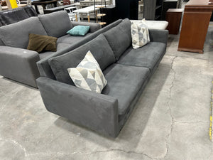 Room & Board Ultrasuede Jasper Sofa (Tatum Graphite)
