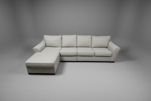 3-Pc Gray Modern Chaise Sectional
