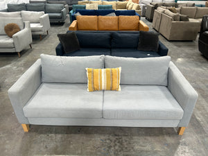 IKEA 86” Light Gray Karlstad Sofa