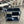 Black Glass Bar Cart