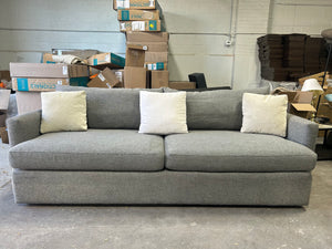 Crate & Barrel Light Gray Lounge Collection Sofa