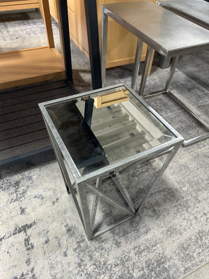 Mirrored Side Table