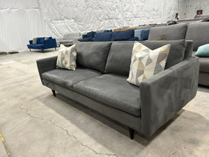 Room & Board Ultrasuede Jasper Sofa (Tatum Graphite)