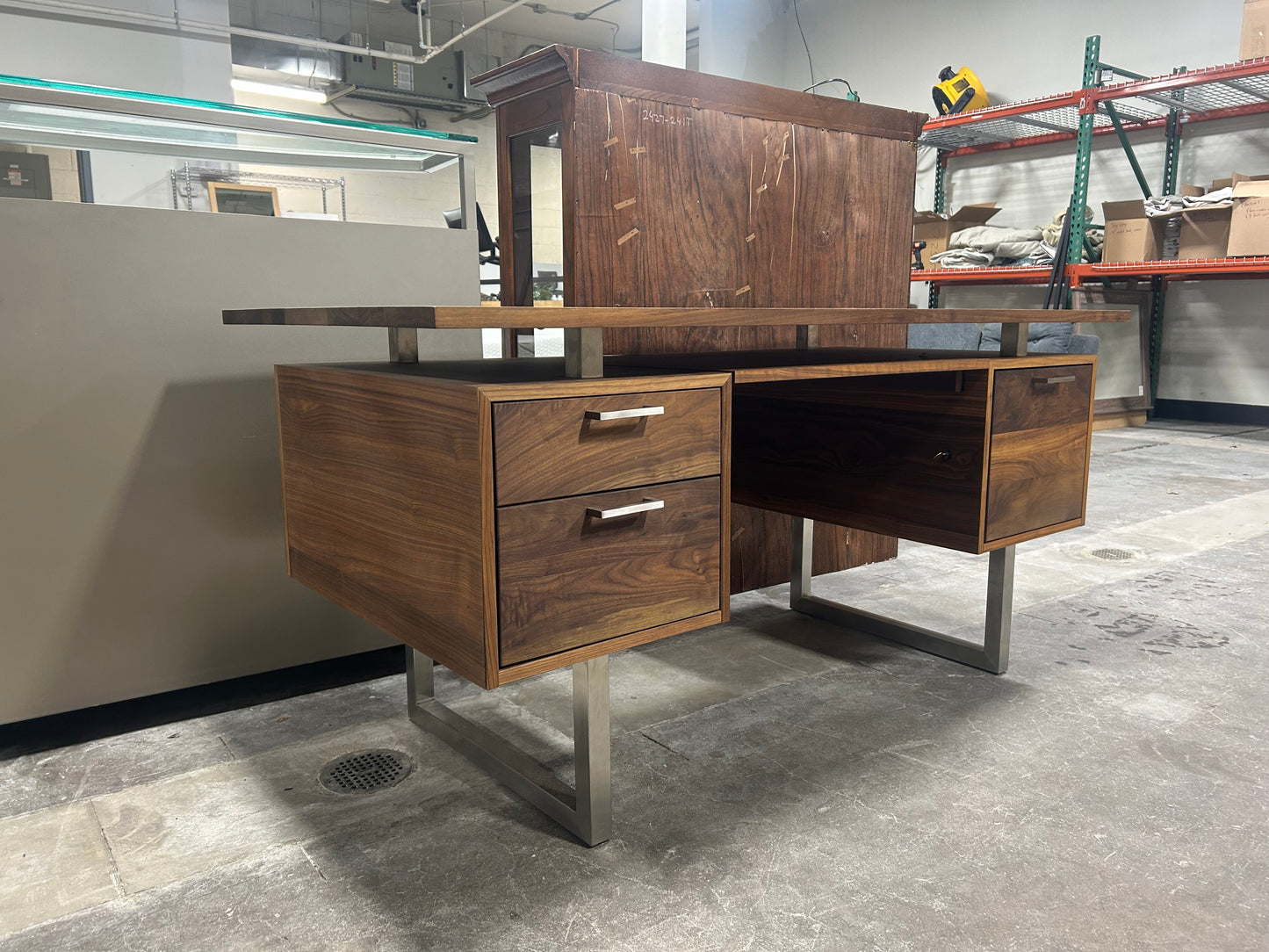 Crate & Barrel MCM Clyburn Executive Desk