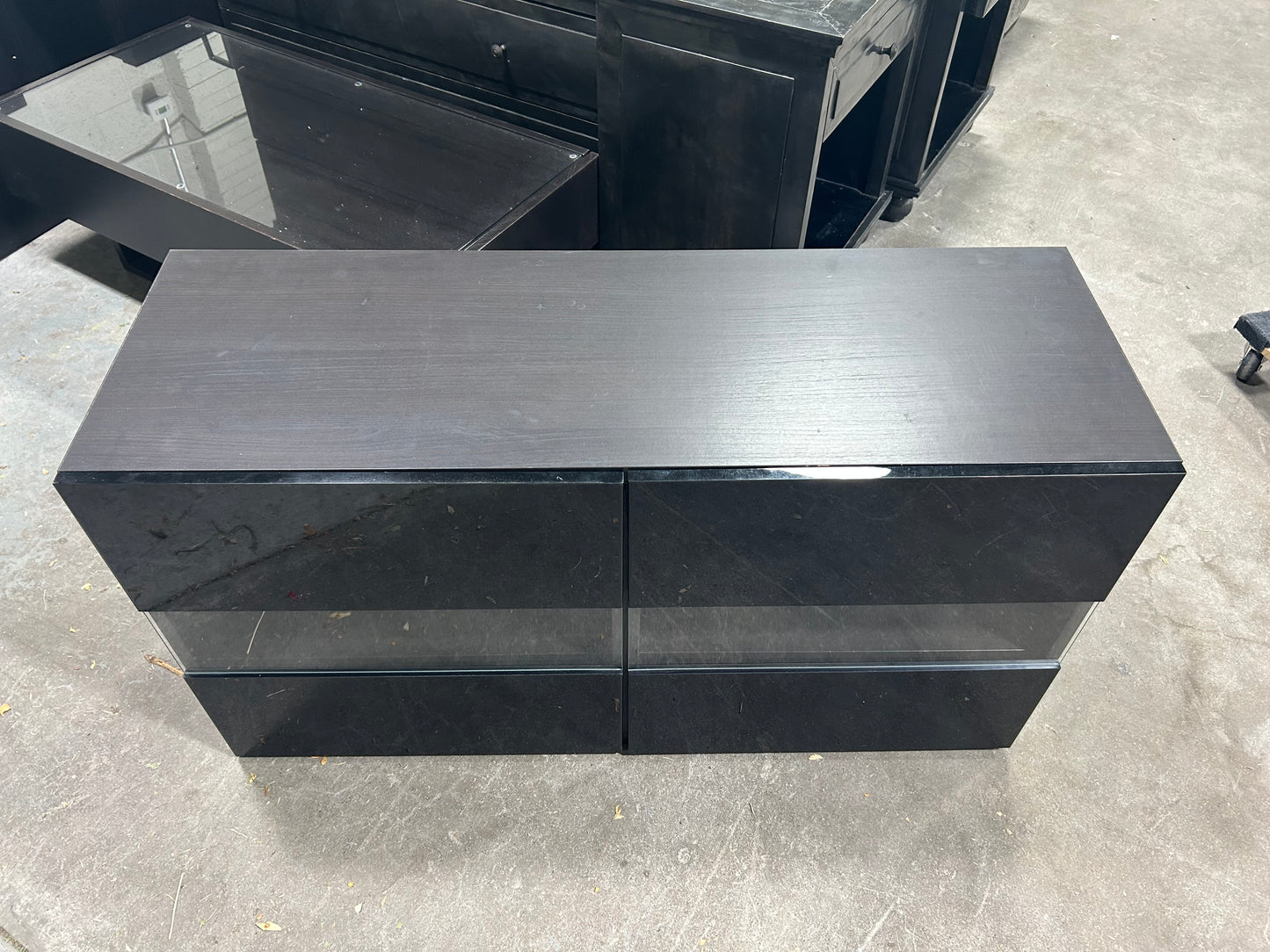 Espresso Wooden Entertainment Center