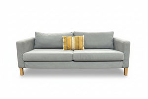 IKEA 86” Light Gray Karlstad Sofa