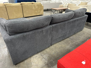 Charcoal Chaise Sectional