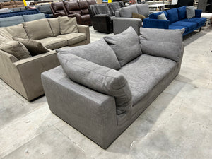 Restoration Hardware Cloud 84” Bench-Cushion Sofa (Charcoal)