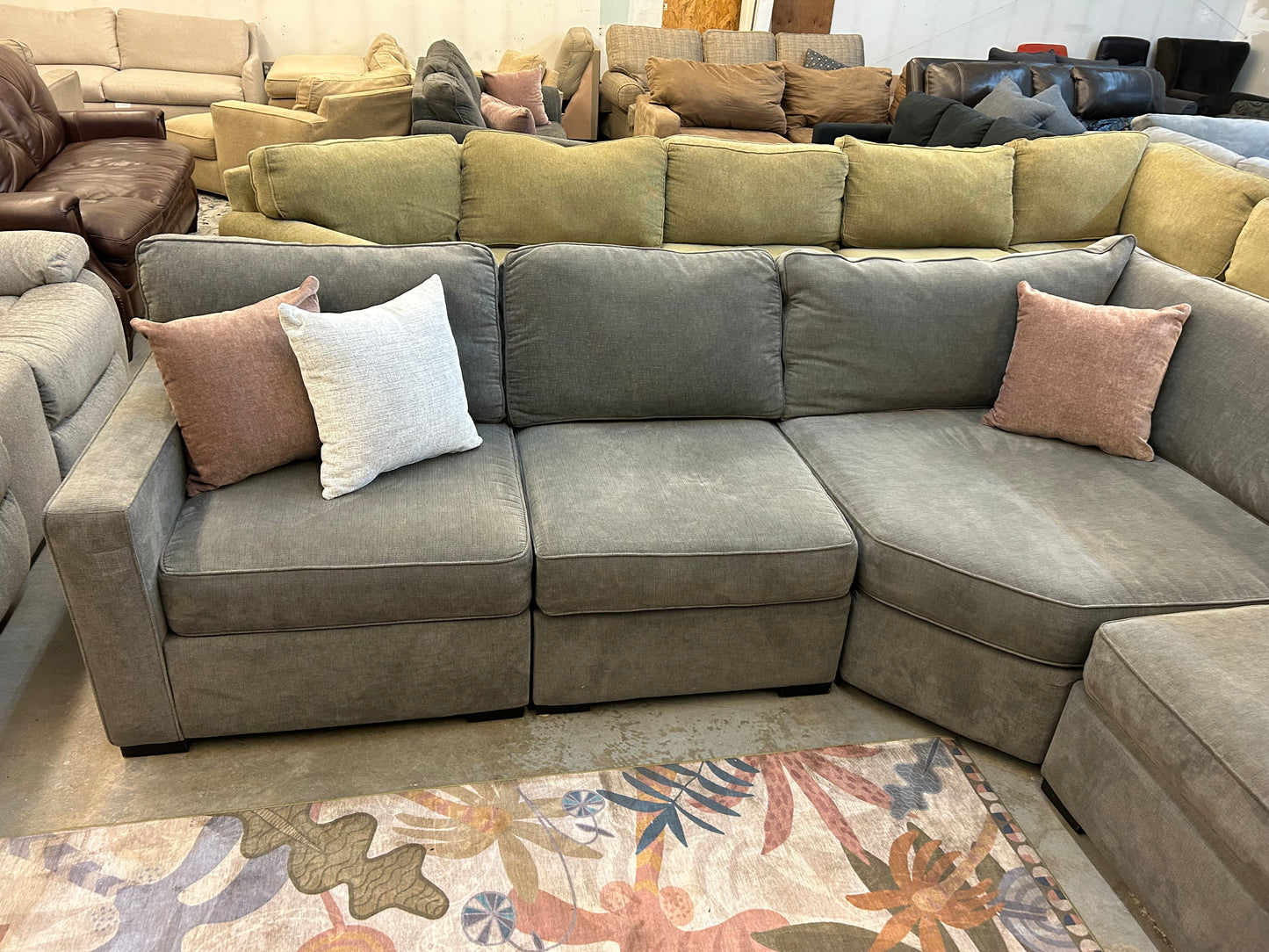 Modular Gray Jonathan Louis Sectional