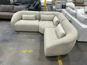 *Brand-New* Moe’s Home Amelia Warm White Sectional