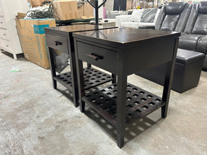 Ligna Furniture Wooden Nightstands (Set of 2)