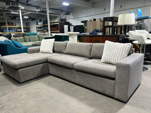 Living Spaces 2-Pc Chaise Sectional