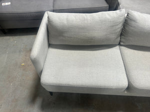 West Elm 70” Light Gray Auburn Sofa
