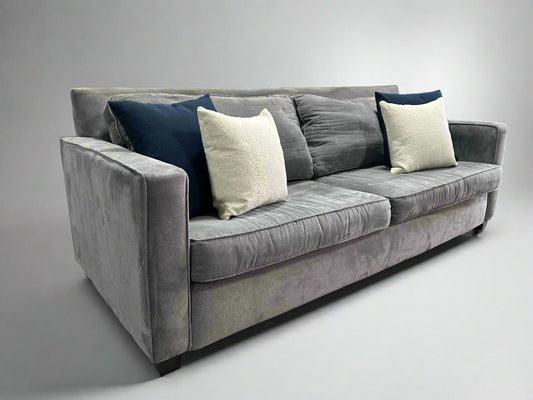 West Elm Gray 86'' Henry Sofa