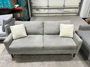 La-Z-Boy 75” Light Gray McKinney Sofa
