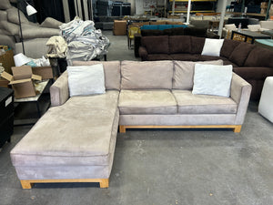 Jonathan Louis 2-Pc Beige Chaise Sectional