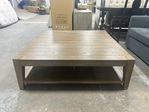 Distressed Wood Farmhouse Coffee Table