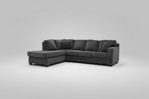 Ashley Dark Gray Chaise Sectional