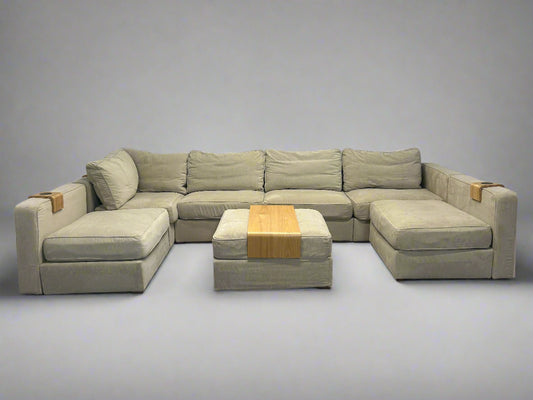 Large Beige LoveSac Sectional