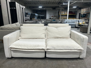 Homebody White Modular Power Recliner Sofa