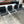 Black Leather Counter Stools (Set of 4)