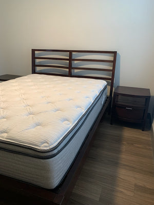 SitCom Wooden Queen Bed Frame