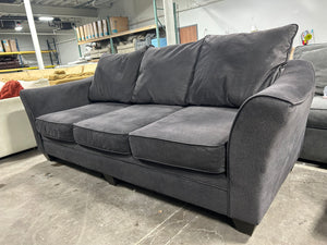 Contemporary Dark Gray Oversize Sofa