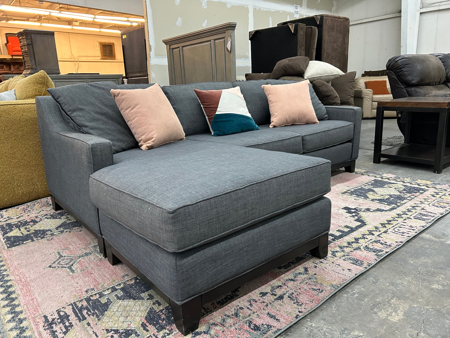 Gray Jonathan Louis Chaise Sectional