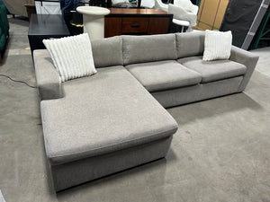 Living Spaces 2-Pc Chaise Sectional