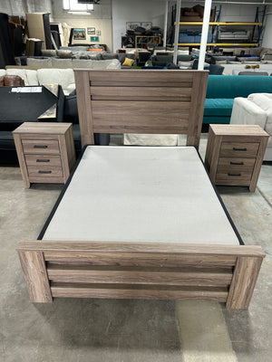 Ashley Queen Bedroom Set w/Nightstands & Box Spring